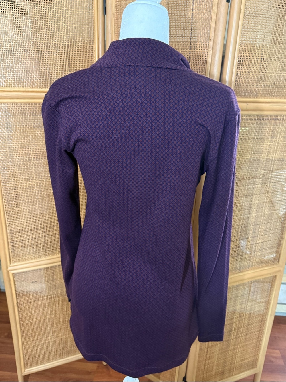 Merrell Button Neck Long Sleeve Top - Picture 5 of 9